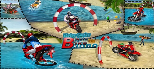 water bike race