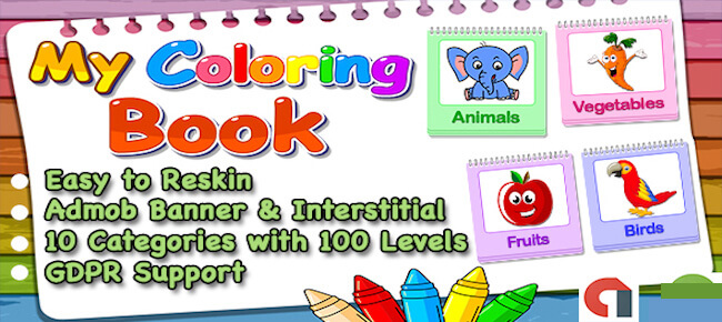 Download Buy My Coloring Book App source code - Sell My App