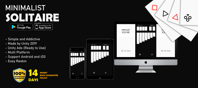 Buy Solitaire Minimalist App source code - Sell My App