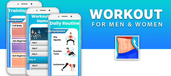 Full body workout top at home app