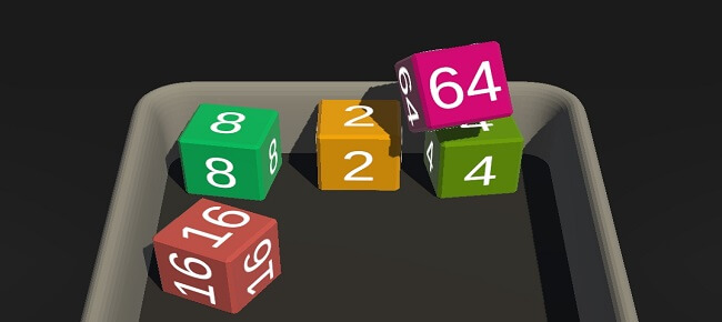 Cubes 2048 - A gaming website - This project will give your