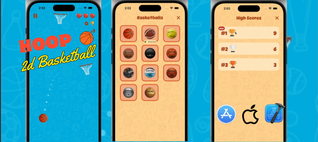 Hoop: 2D Basketball Game , Shoot, IOS GAME – Sell My App