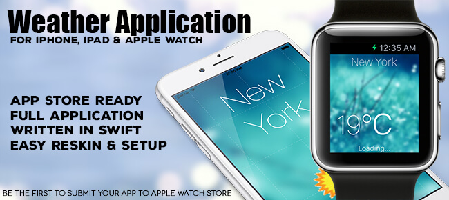 smartwatch weather app